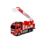 Hasičské vozidlo 27 cm RC - červené